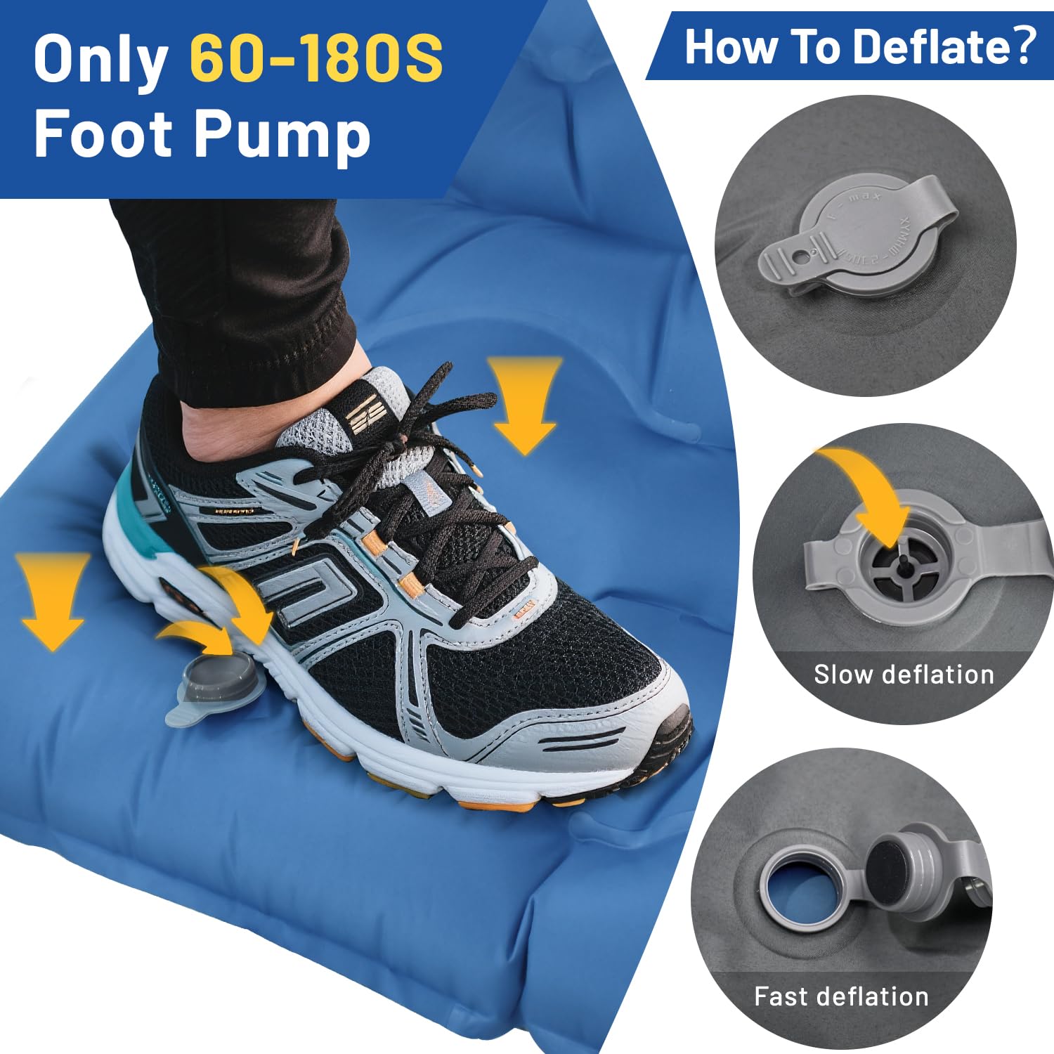 Oramoose double sleeping pad lightweight design supports backpacking and car camping needs