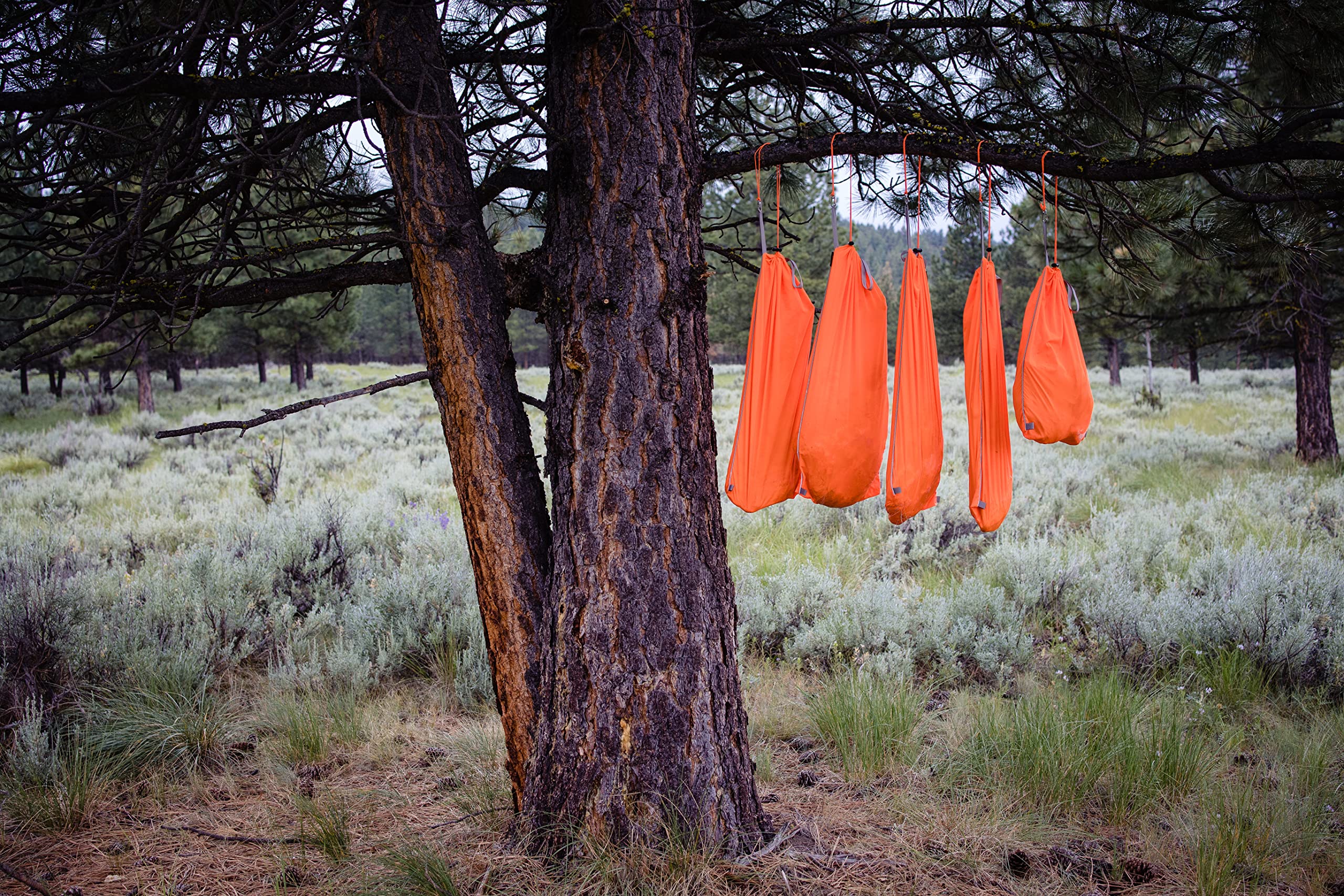 Reusable mesh bag included for organized storage after field use.