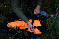 Orange Aglow Blaze elk bone-in 14x33 bags for easy loading.