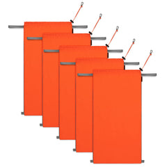 Orange Aglow Blaze game bags bone-in set in field for field meat transport with day-night visibility