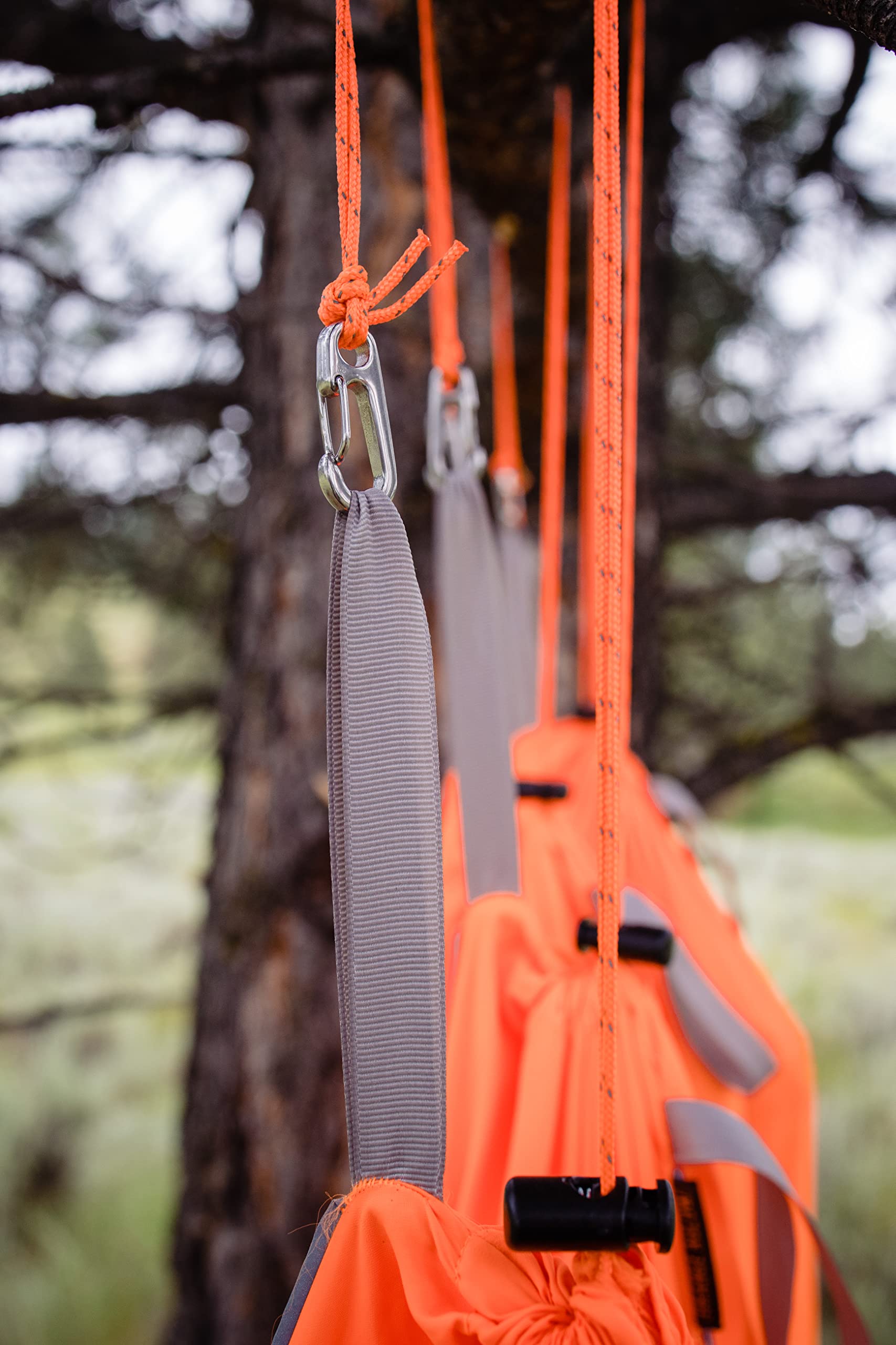 Orange Aglow Blaze reflective piping and paracord improve night visibility.