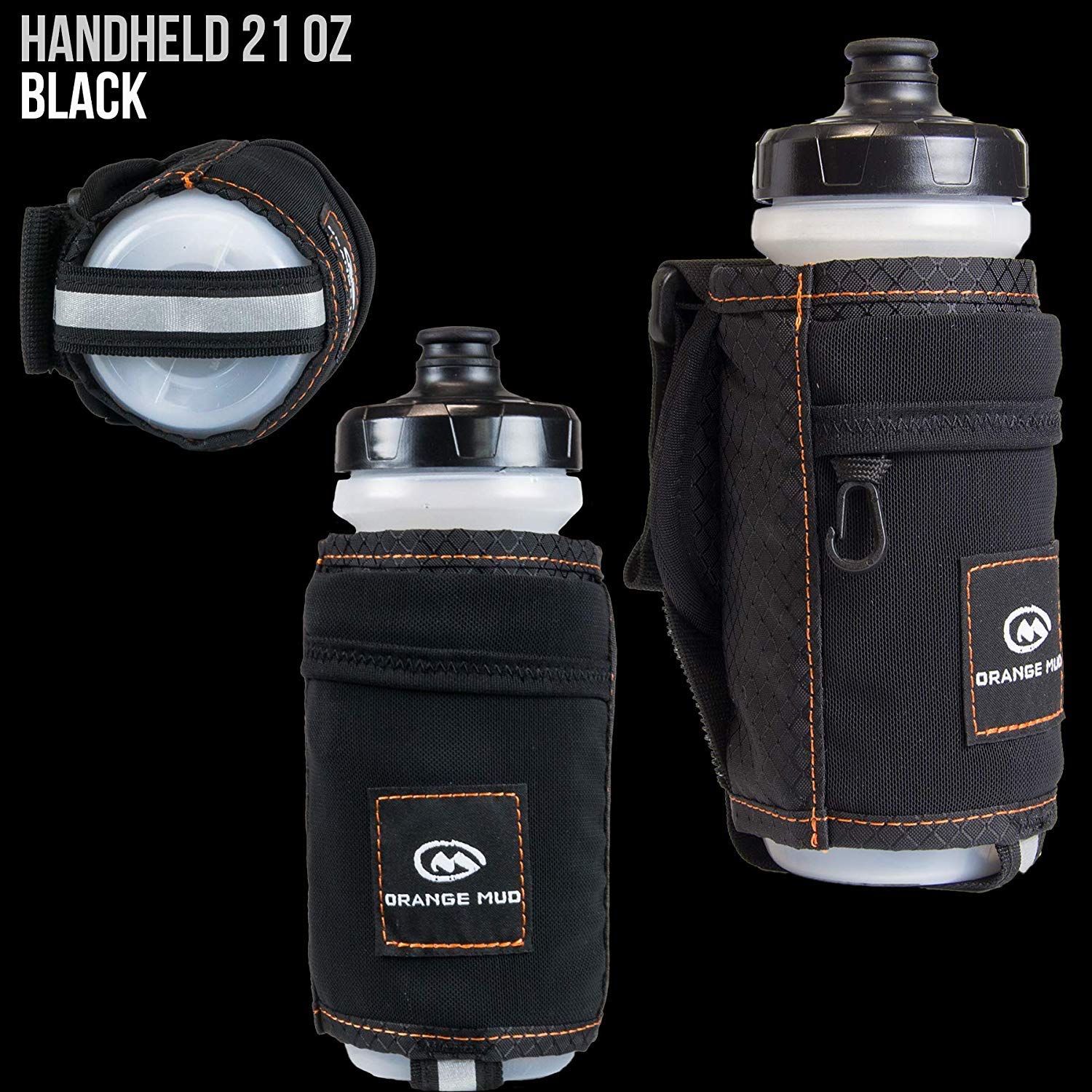 Orange Mud trail and road hydration, ideal for races and training.