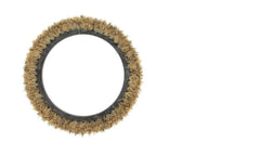Oreck ORB550MC close-up shows natural fiber inside cracks for deep wood floor refresh.