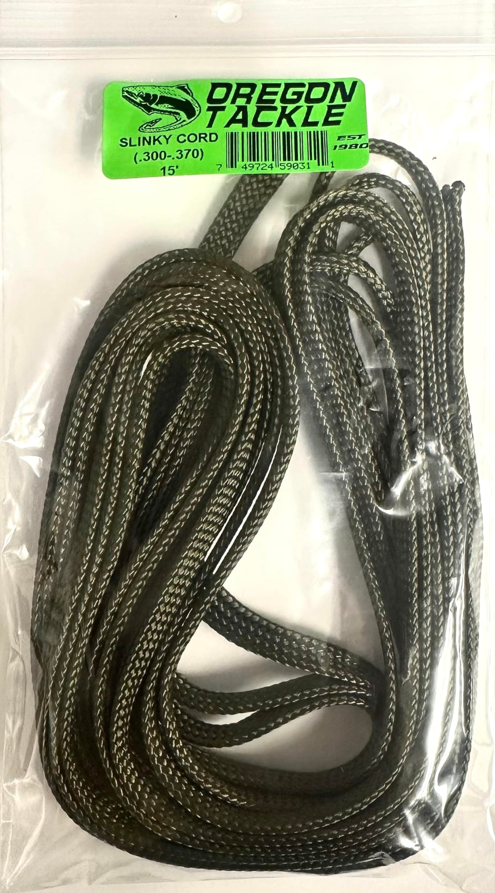 Oregon Tackle Slinky Cord Super Mag Attractant 25ft enhances lure attraction on the water