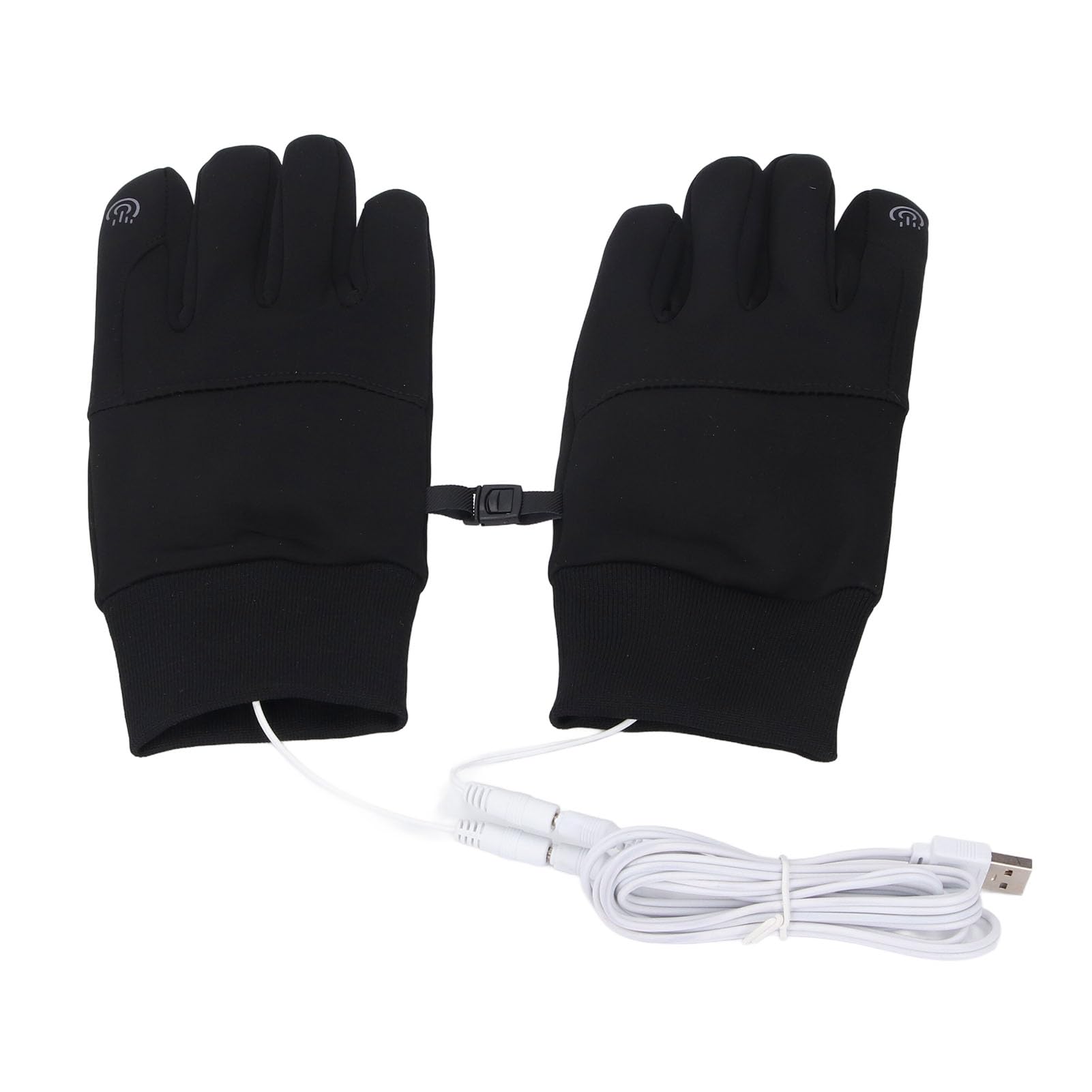 Oreilet heated gloves show touchscreen compatibility for easy device use in cold weather