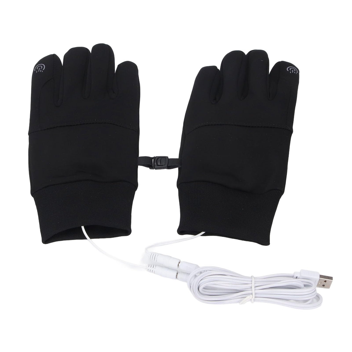 Oreilet heated gloves show touchscreen compatibility for easy device use in cold weather