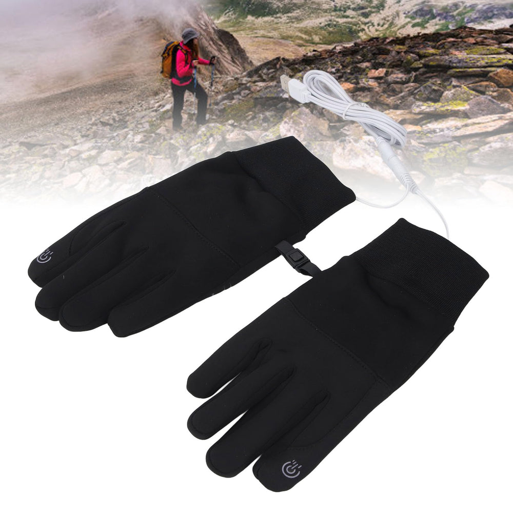 Oreilet heated gloves have warm wool lining for soft warmth and breathability
