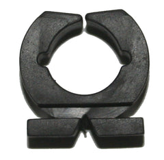 Pack of 16 standard-size rubber fishing rod clips with screws for organizing a rod rack