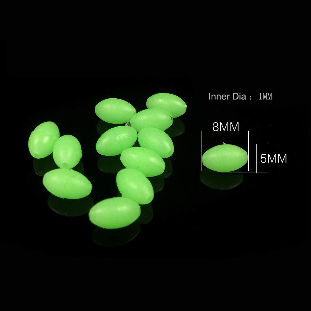 Hard plastic oval glow eggs for pool lake river