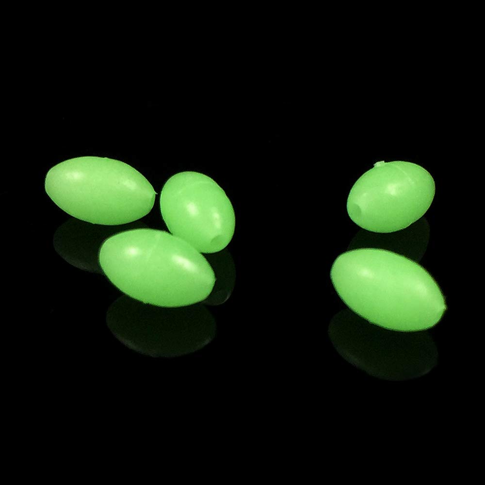 Glow in the dark effect on beads in water