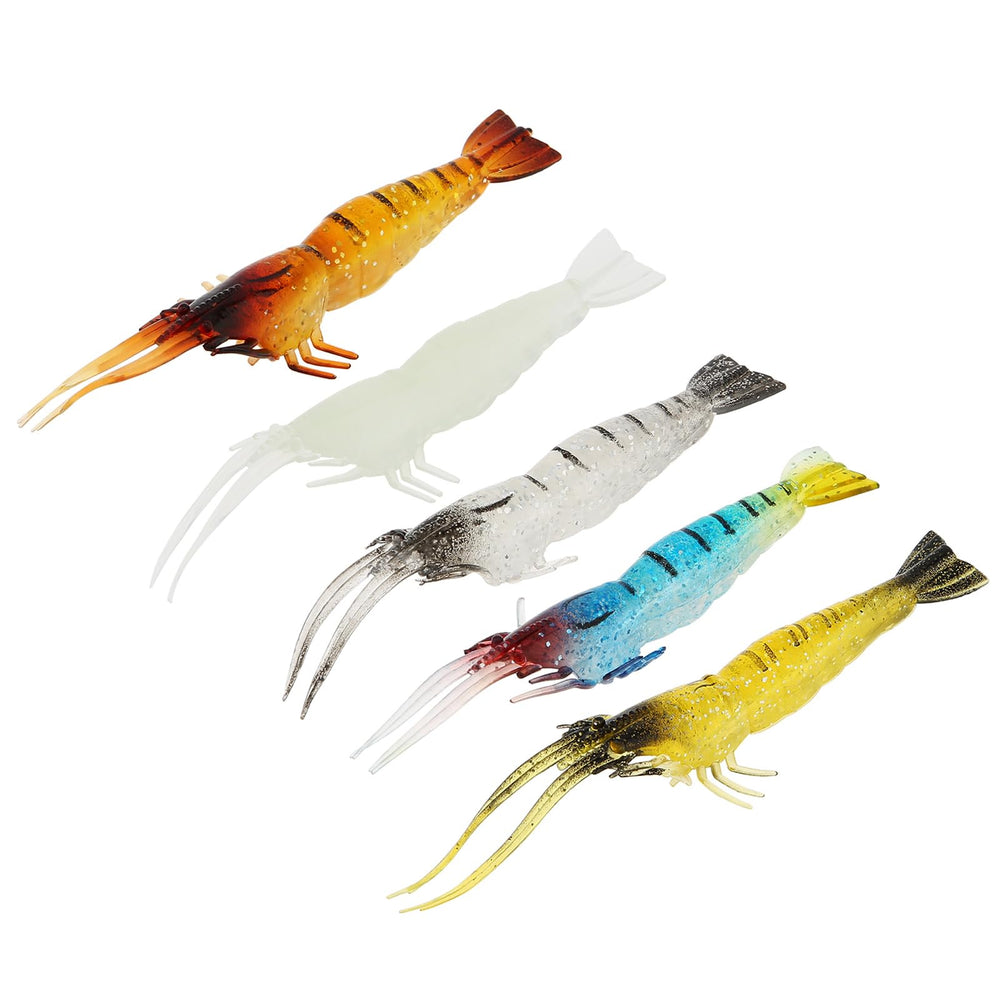 Lure mounted on fishing hook for demonstration