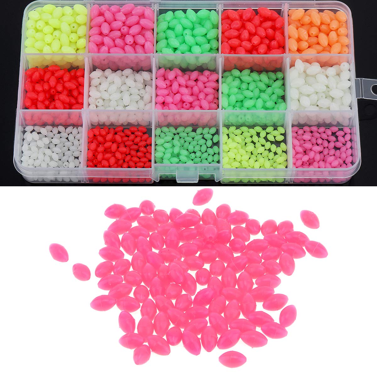 Plastic storage box for the bead kit