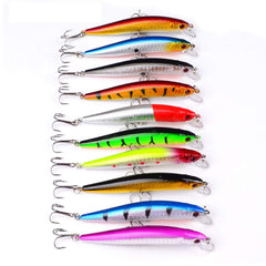 Close-up of life-like 3D fish eyes on OriGlam lure