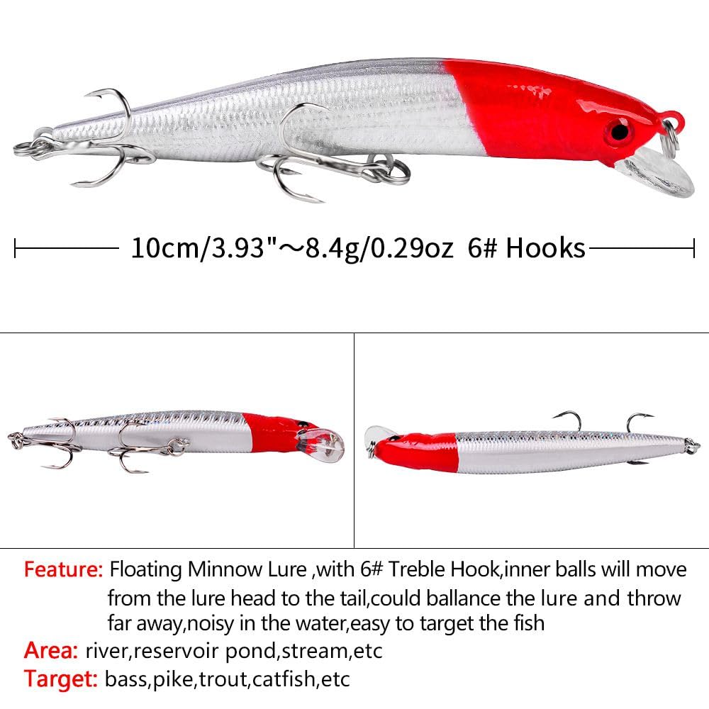 Bass/trout fishing scene featuring OriGlam lures
