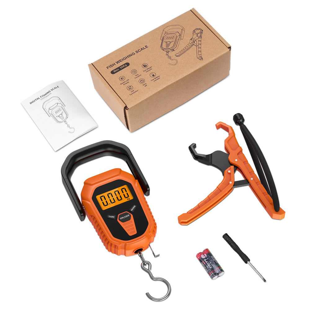 Package contents: ORIA scale and two AAA batteries