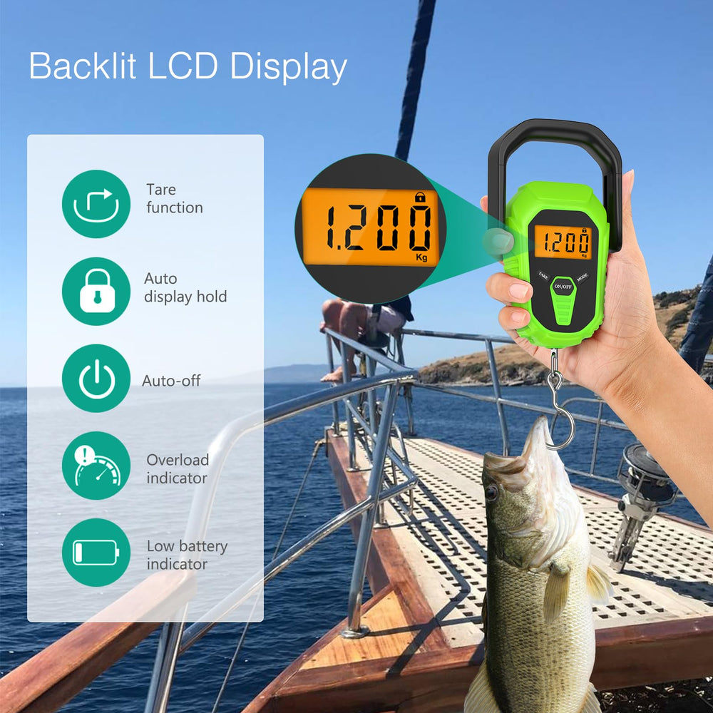 ORIA LCD backlit display on digital scale