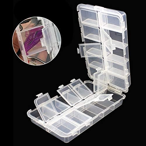 Interior with adjustable dividers in OriGlam tackle box