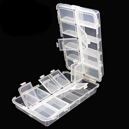 Translucent lid showing contents of OriGlam organizer