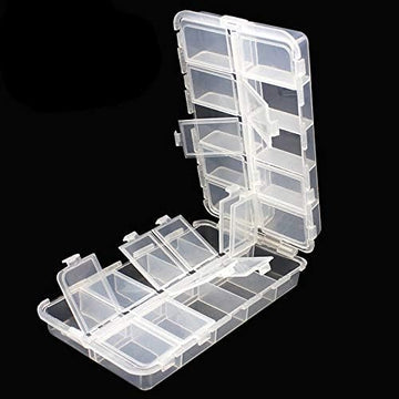 Translucent lid showing contents of OriGlam organizer