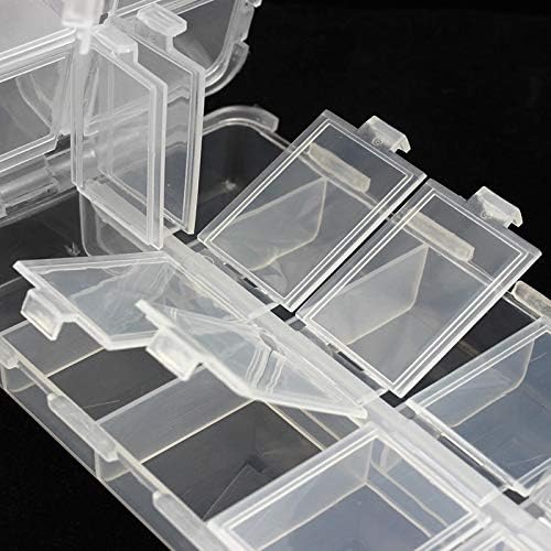 OriGlam plastic storage organizer for fishing gear and small parts