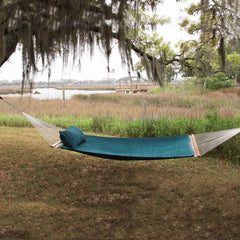 Original Pawleys Island hammock with extension chains for adjustable hanging options