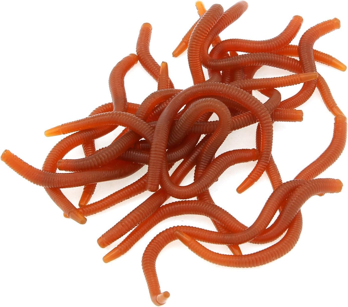 Environmentally friendly, reusable bass worm lures