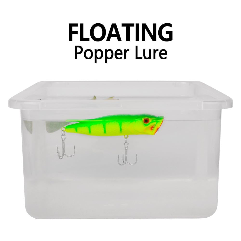 Lure profile and hardware close-up