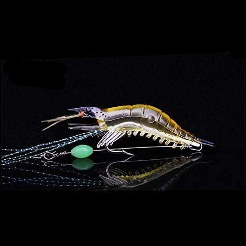 OriGlam 5pcs Shrimp Lure Set packaging and lures view