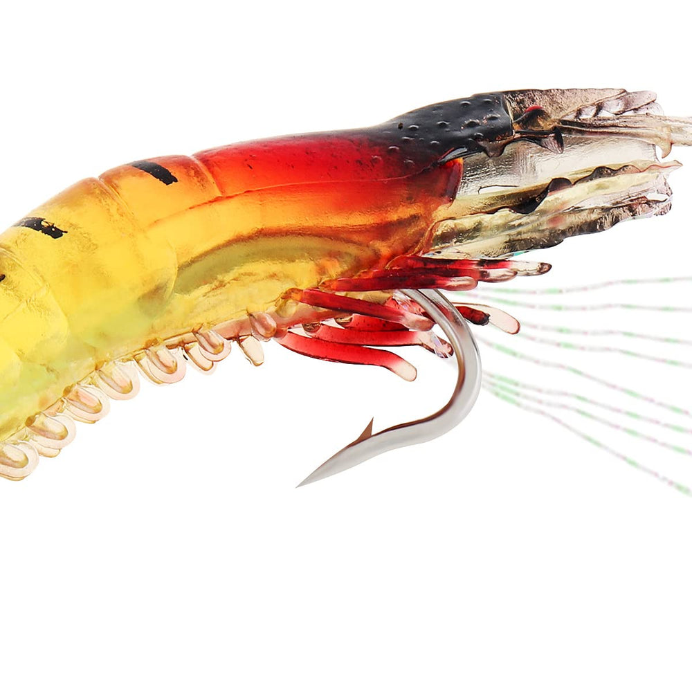 Package contents: 6 x Shrimp Baits