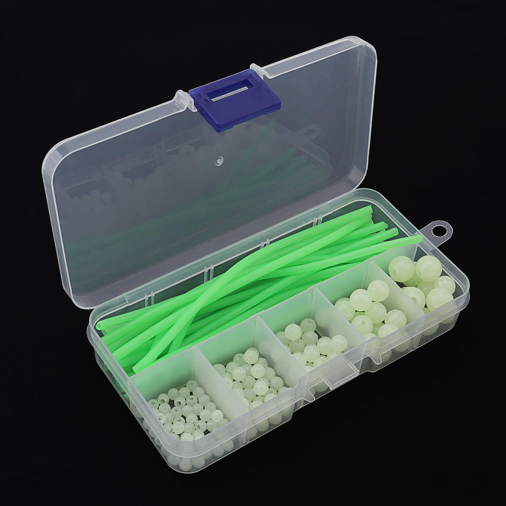 Beads ready to be used on bait, hooks or lines for added attraction