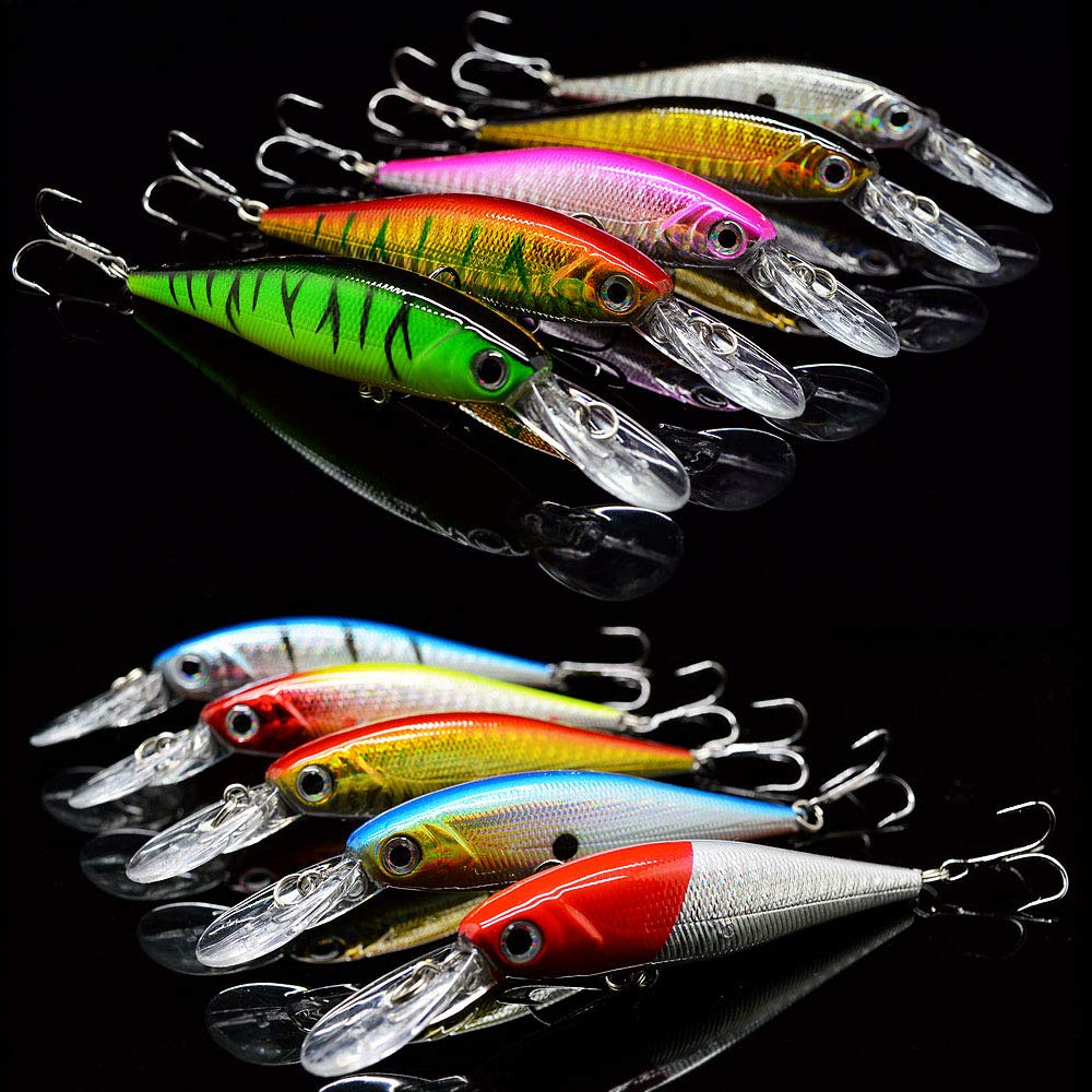 OriGlam 10 Pack Lures – Hard baits display front view