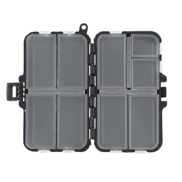 Durable black and transparent plastic construction