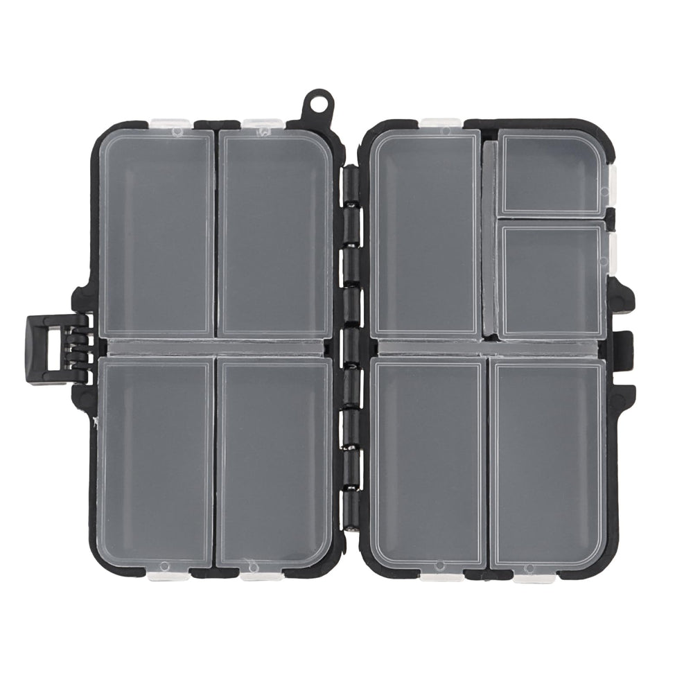 Durable black and transparent plastic construction