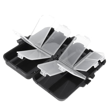 Compact portable storage for lures and hooks