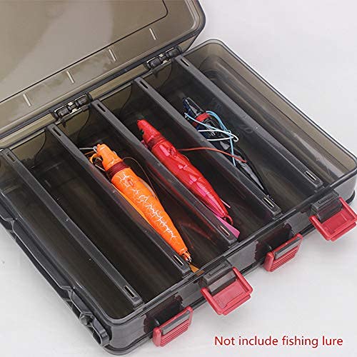 Secure latch system on OriGlam double-sided tackle box
