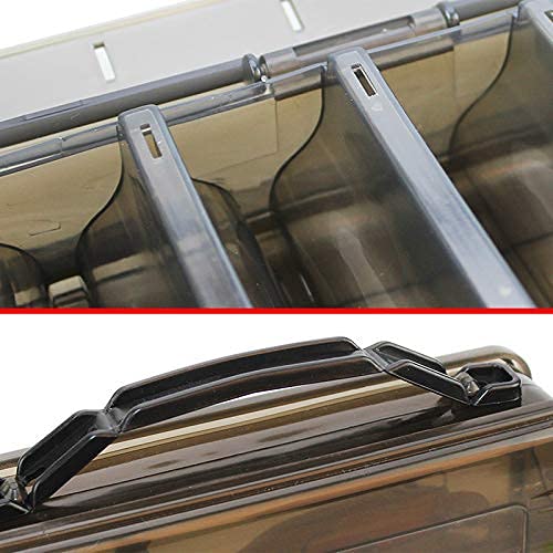 Lightweight OriGlam tackle box weighing 270 g