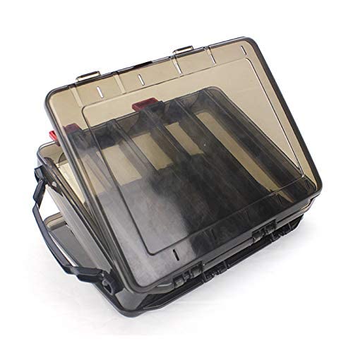 OriGlam lure box in use for vest pocket, boat and shore fishing