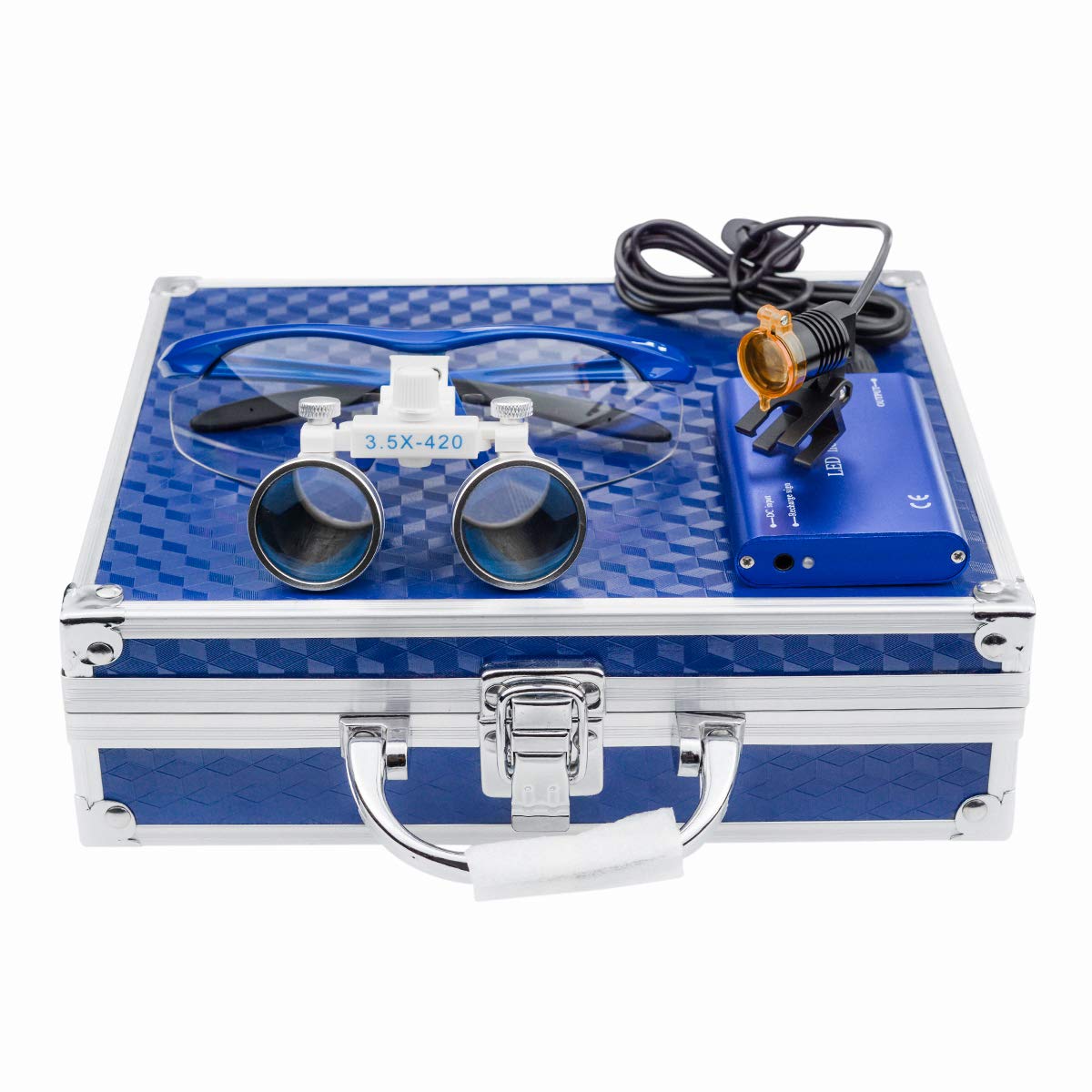 ORILAO 3.5x binocular loupe closeup for precise inspection tasks.