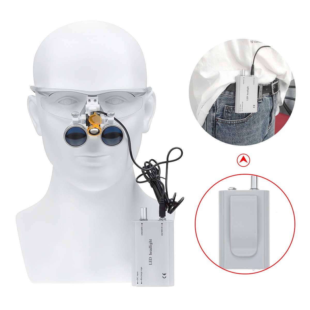 High-clarity optics delivering crisp magnified detail