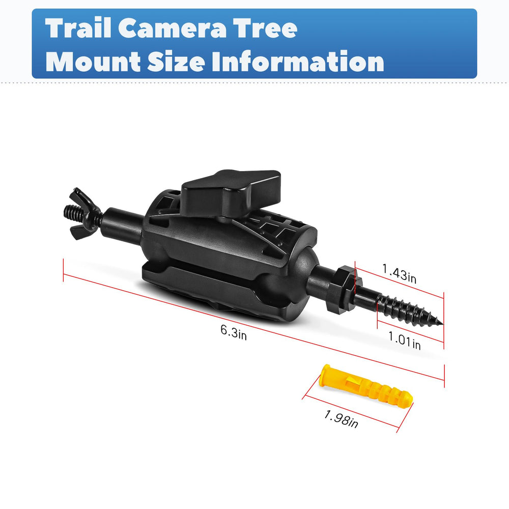 ORIPIK four-pack Trail camera mounts for multiple outdoor locations