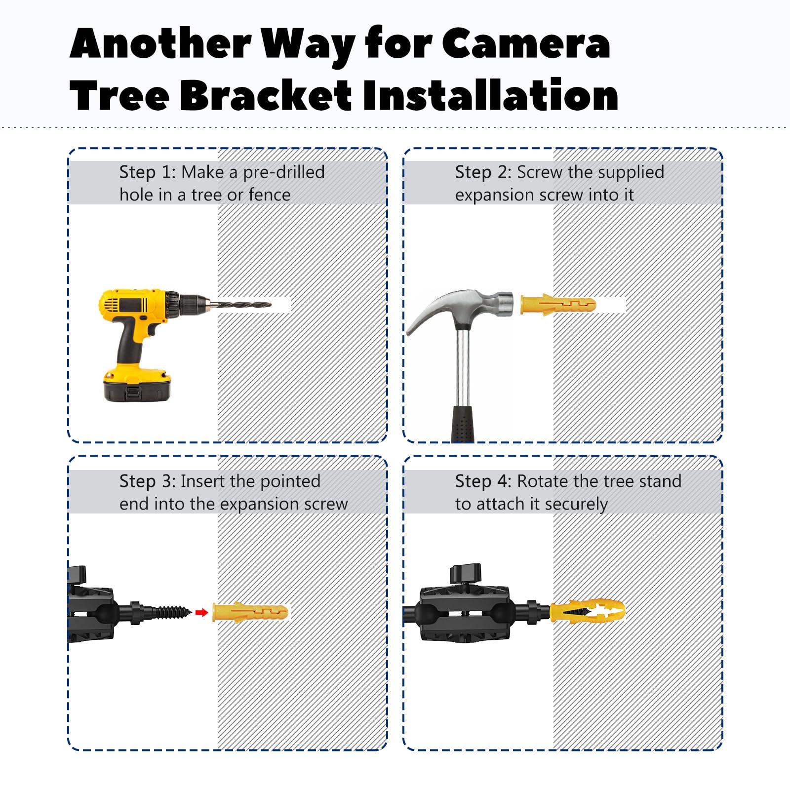 ORIPIK durable outdoor camera mount for rugged surveillance setups