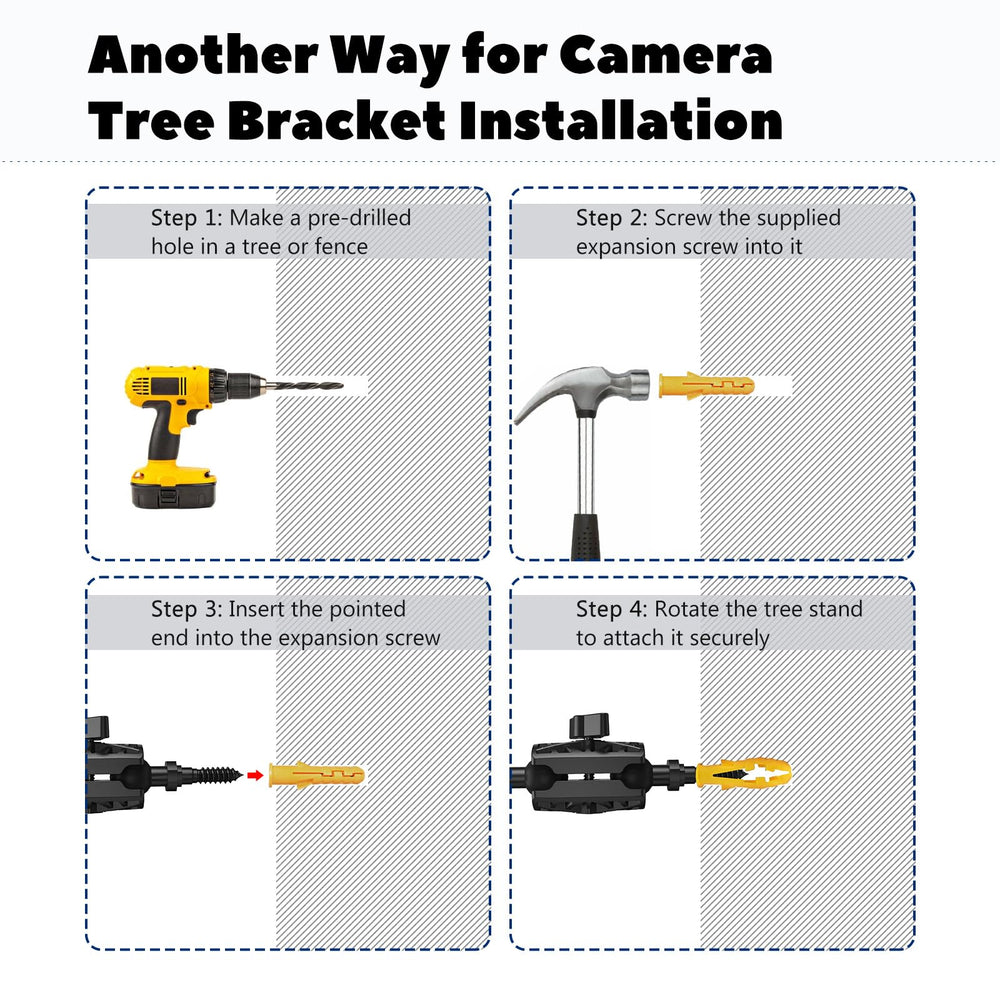 ORIPIK durable outdoor camera mount for rugged surveillance setups