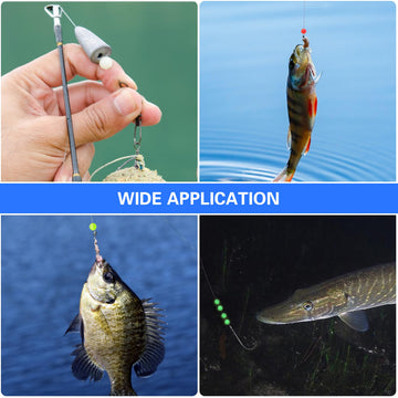 Suitable for saltwater and freshwater fishing rigs