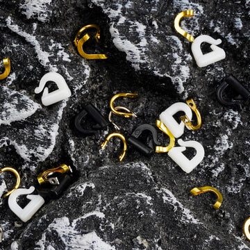 Package of 500-piece spinner clevis kit for lure making