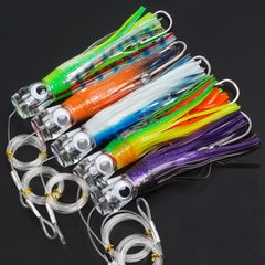 OROOTL saltwater lure waterflower splash during fast trolling mimics real prey.