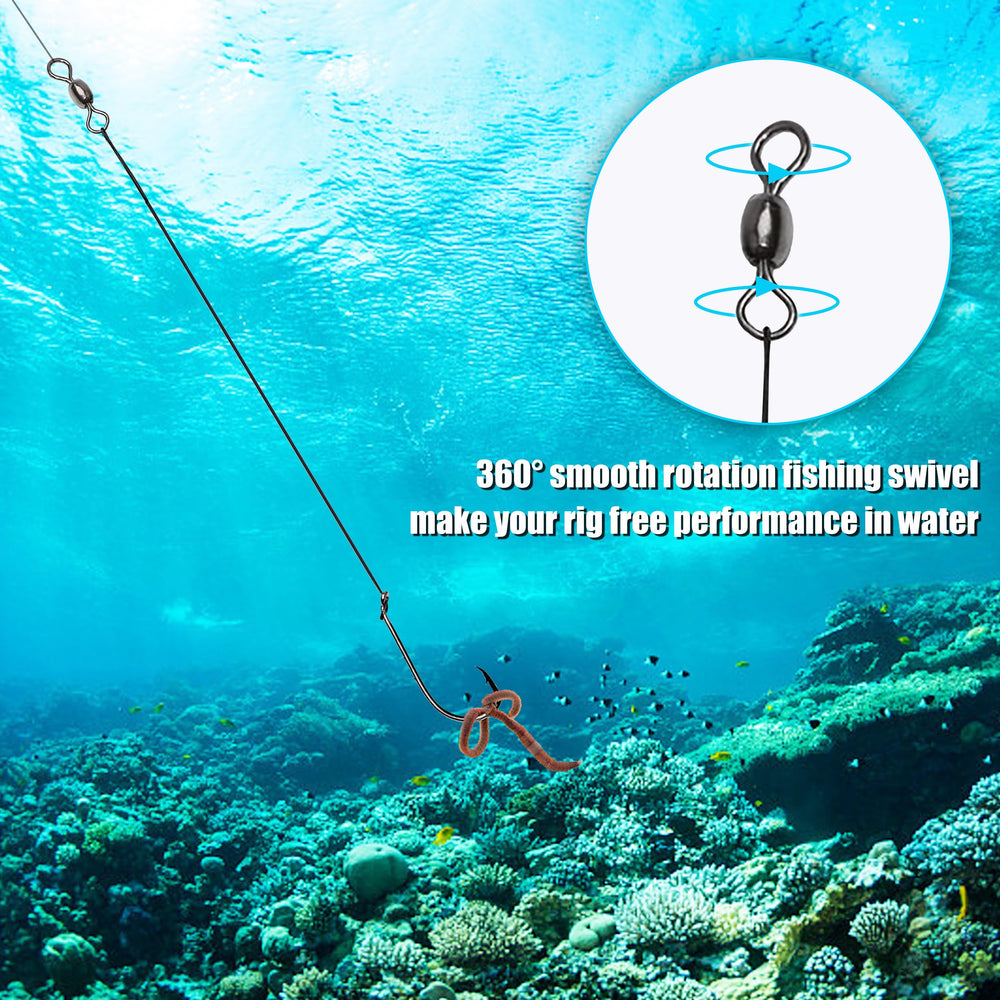 Surf and bottom fishing setup with OROOTL leader rig
