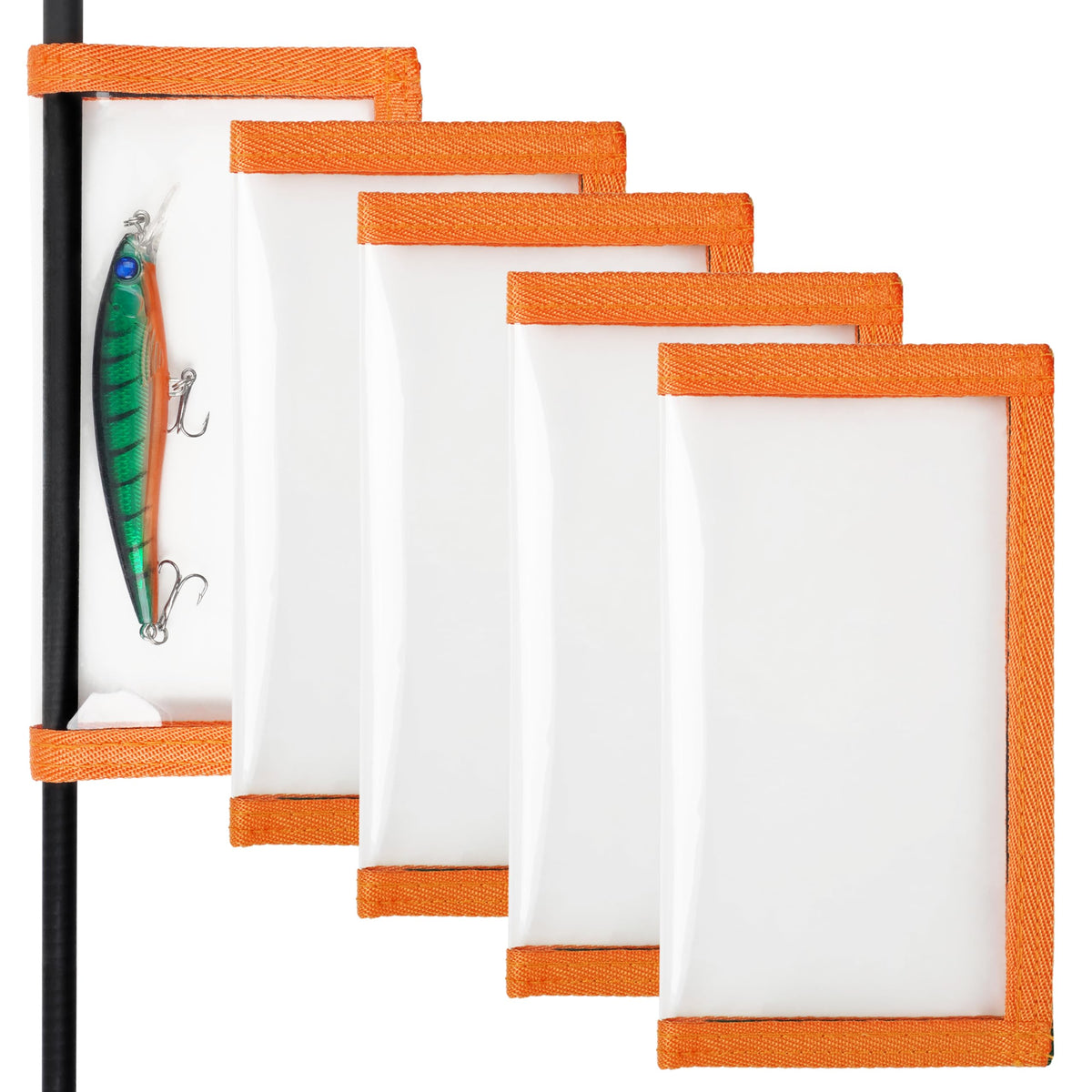 OROOTL clear PVC lure wrap cover for treble hooks - product image 1