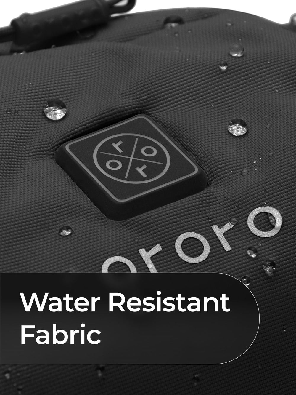 ORORO heated hand warmer muff cuff-closeup shows ribbed cuffs for heat retention.