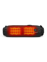 ORORO heated hand warmer muff front view highlights wide heating area for all-around warmth.