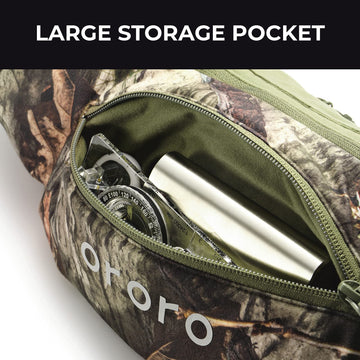 ORORO heated hand warmer pouch two zip pockets for quick storage